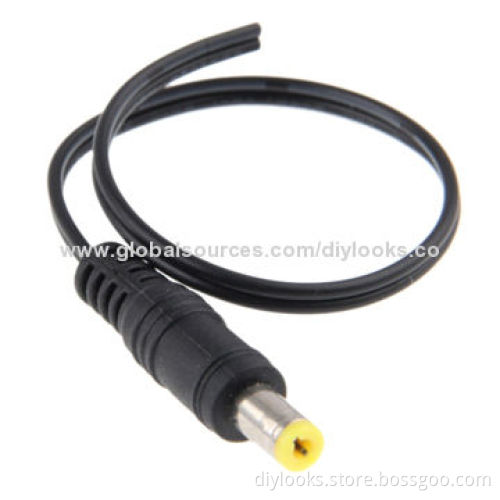 5.5 x 2.1mm DC Power Male Barrel Connector Adapter for LED Light ControllerNew